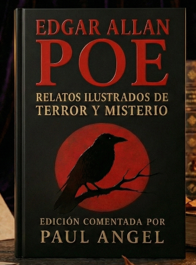 EDGAR ALLAN POE — Relatos ilustrados de terror y misterio (Paul Ángel)